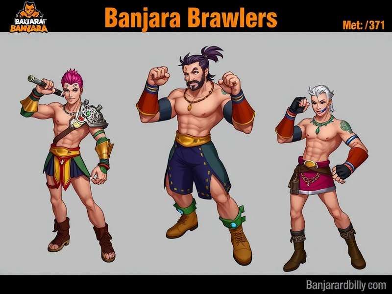 Banjara Brawlers Character Roster